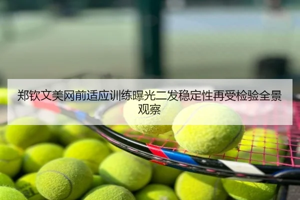 郑钦文美网前适应训练曝光二发稳定性再受检验全景观察